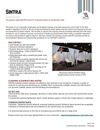 SINTRA® - Temporary Barrier Applications